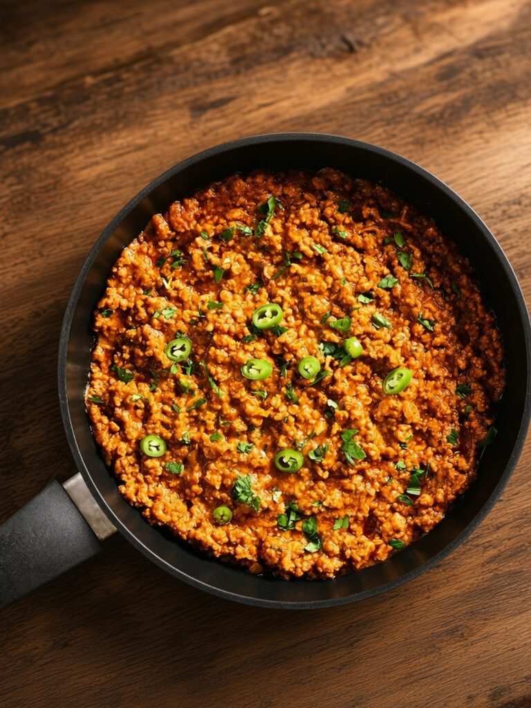 Chicken Tawa Keema (16 oz)