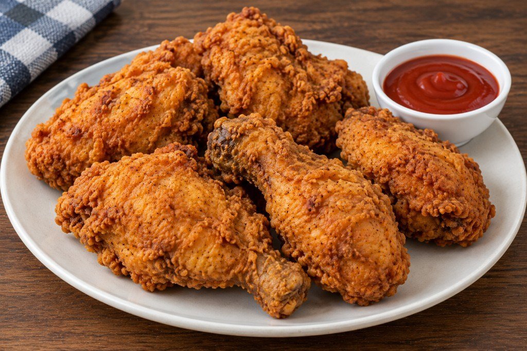 Fried Chicken (2 Pcs with Fries)
